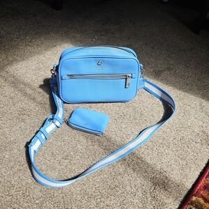 Kate Spade ♤ Blue Emma Camera Bag